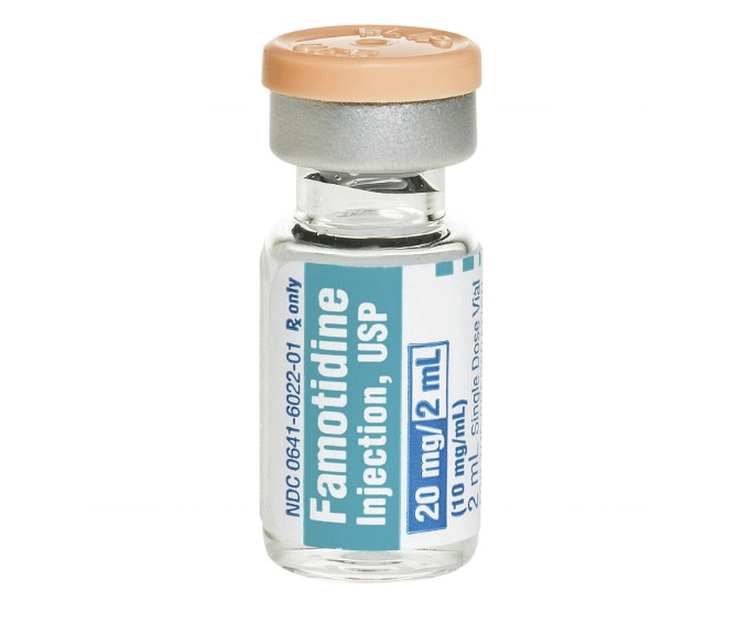Injectable Famotidine (Pepcid) 10mg/ml