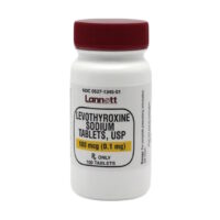 Levothyroxine Tablets 0.1mg #120 tablets